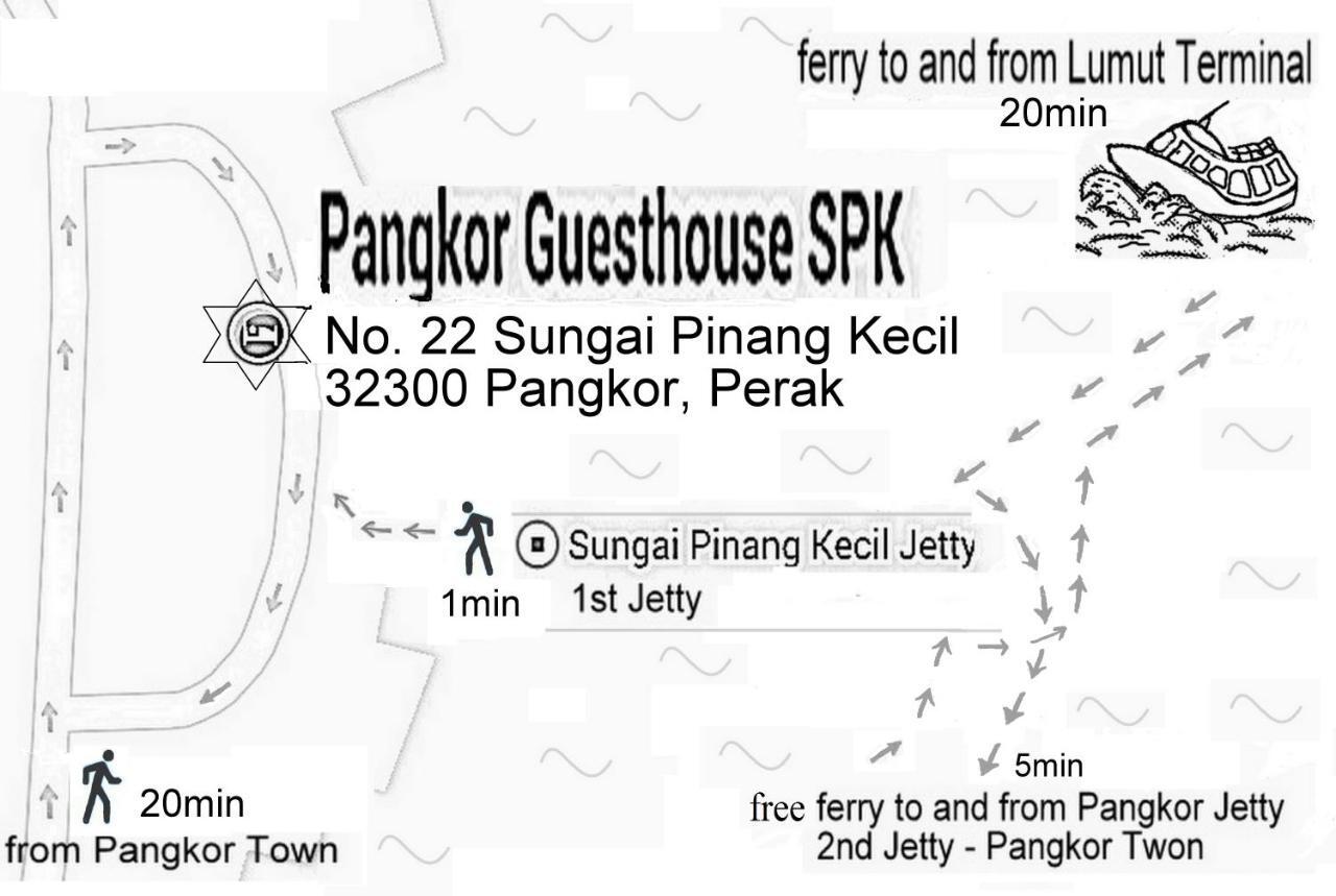 Pangkor Guesthouse Spk Kampong Sungai Udang Exteriér fotografie